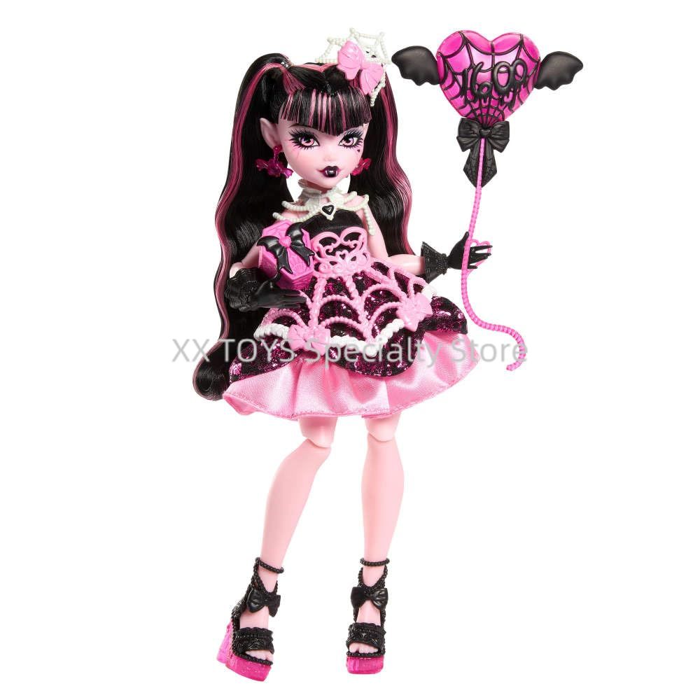モンスターハイ怖い甘い誕生日人形クレオデナイル Draculaura キューピッドアステリアスイート 1600 シリーズファッショングッズ人形ギフト