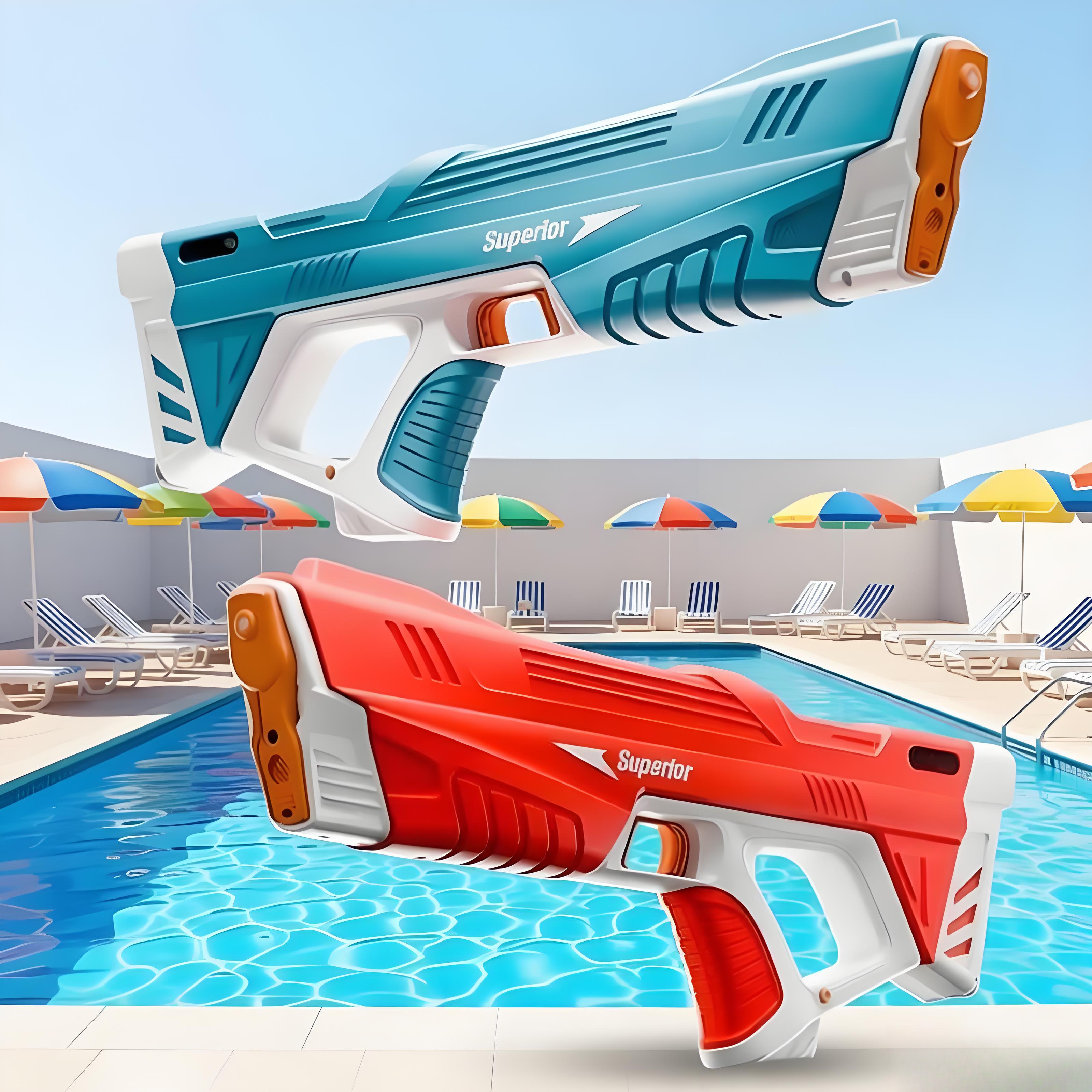 自動電動水鉄砲 Aldults 吸水水鉄砲おもちゃ子供の夏の屋外射撃ゲーム水ブラスターのおもちゃ