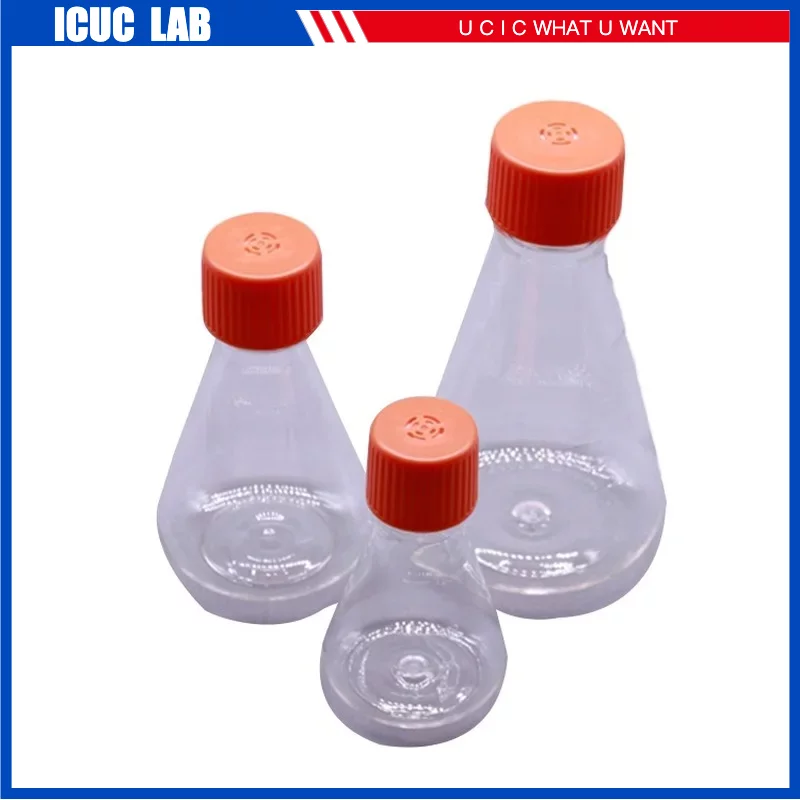 化学薬品用使い捨て三角フラスコ 250ml（汚染のないガス交換用）