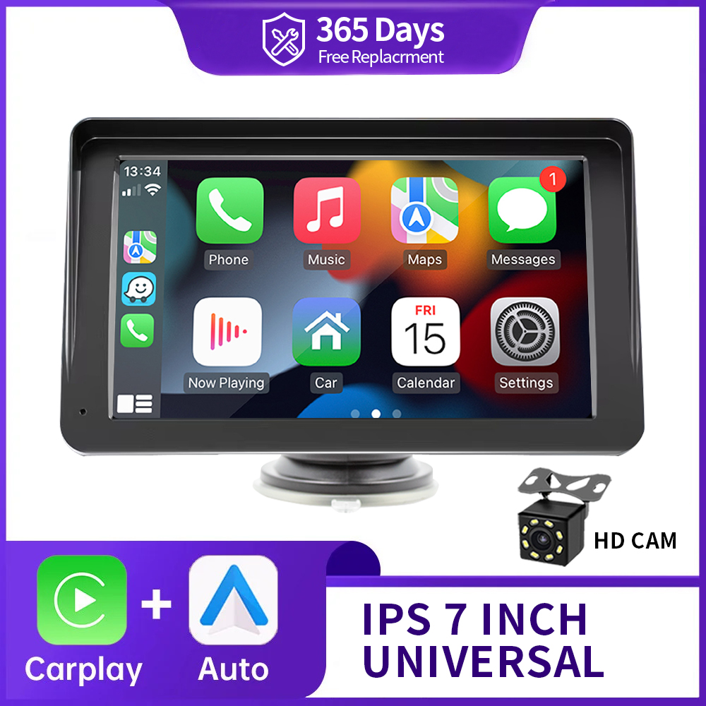 ユニバーサル 2din 7 インチワイヤレス Carplay Android 自動車カーラジオマルチメディアビデオステレオ Bluetooth GPS autoradio ベンツ BMW VW KIA