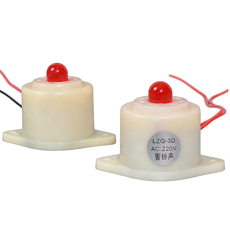 4 個 LZQ-3D 高デシベル電子ブザーセキュリティシステム用フラッシュライト可聴視覚アラーム 12V 24V 220V