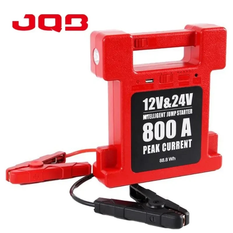 12V 24V 車のジャンプスターター 27000mAh 電源銀行ポータブルバッテリーブースター 800A 自動車始動装置