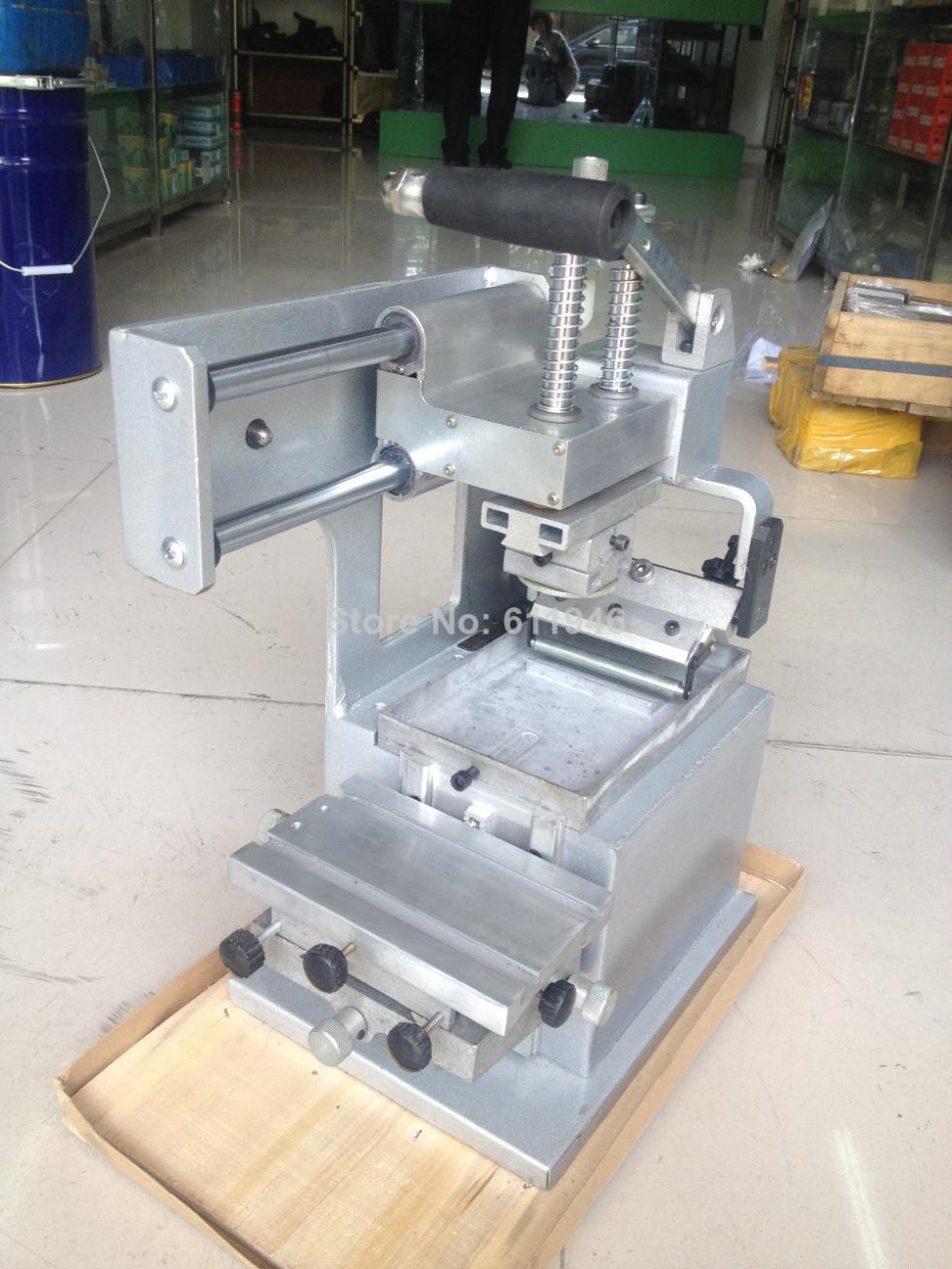 1PC マニュアルパッド印刷機器会社ロゴプリンタ機械単色オイルスタンピングプリンタデザインダイボードパッドヘッド