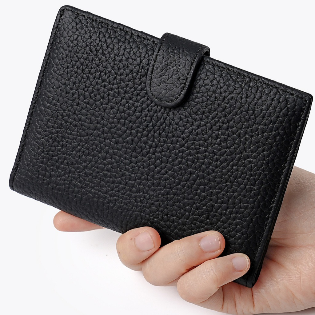 RFID スリムパスポートホルダー男性女性用コンパクトレザートラベルウォレット SIM カードスロットジッパーコインポケットパスポートカバーケース付き