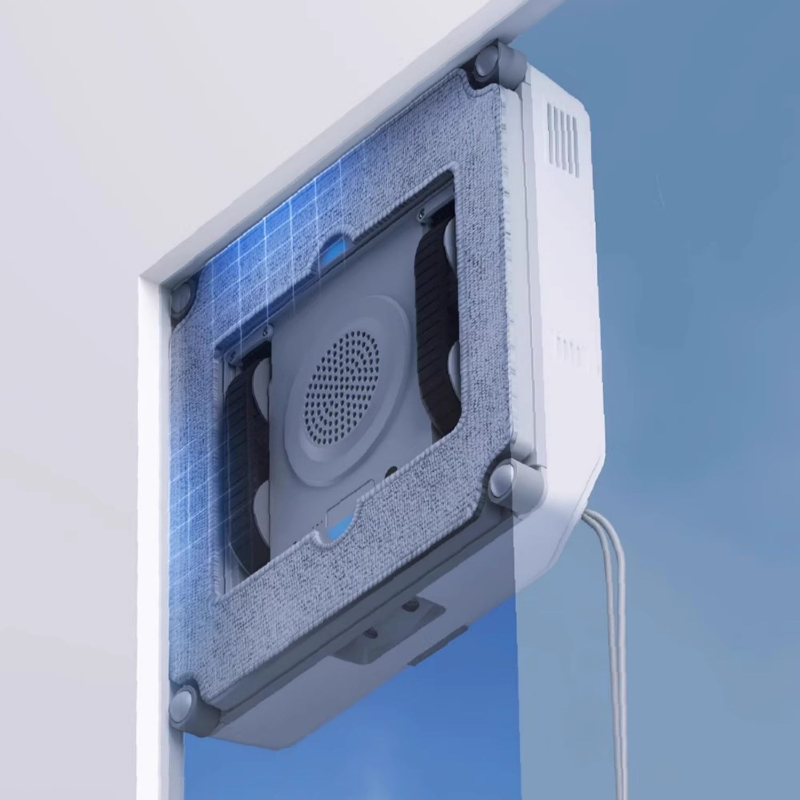 ECOVACS スマートロボット窓洗浄用 WINBOT ミニ窓掃除ロボット 8000Pa ガラス掃除機 100-240V