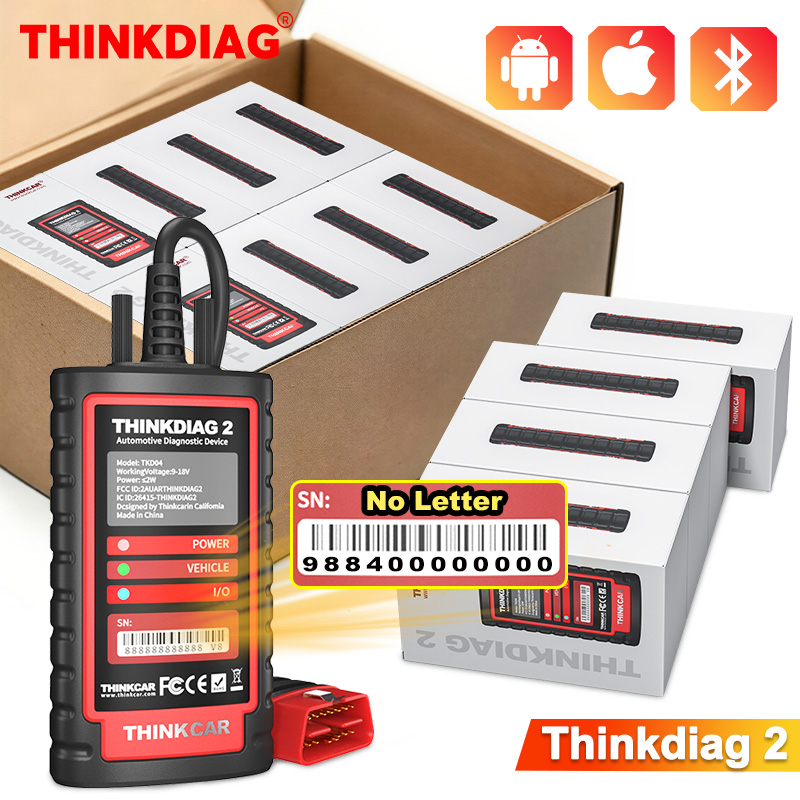 Thinkdiag 2、Ediag プラス obd2 診断ツールに CAN FD プロトコルを追加 Bluetooth 5.0 ECU コーディング アクティブ テスト 全システム OBD2 スキャナー