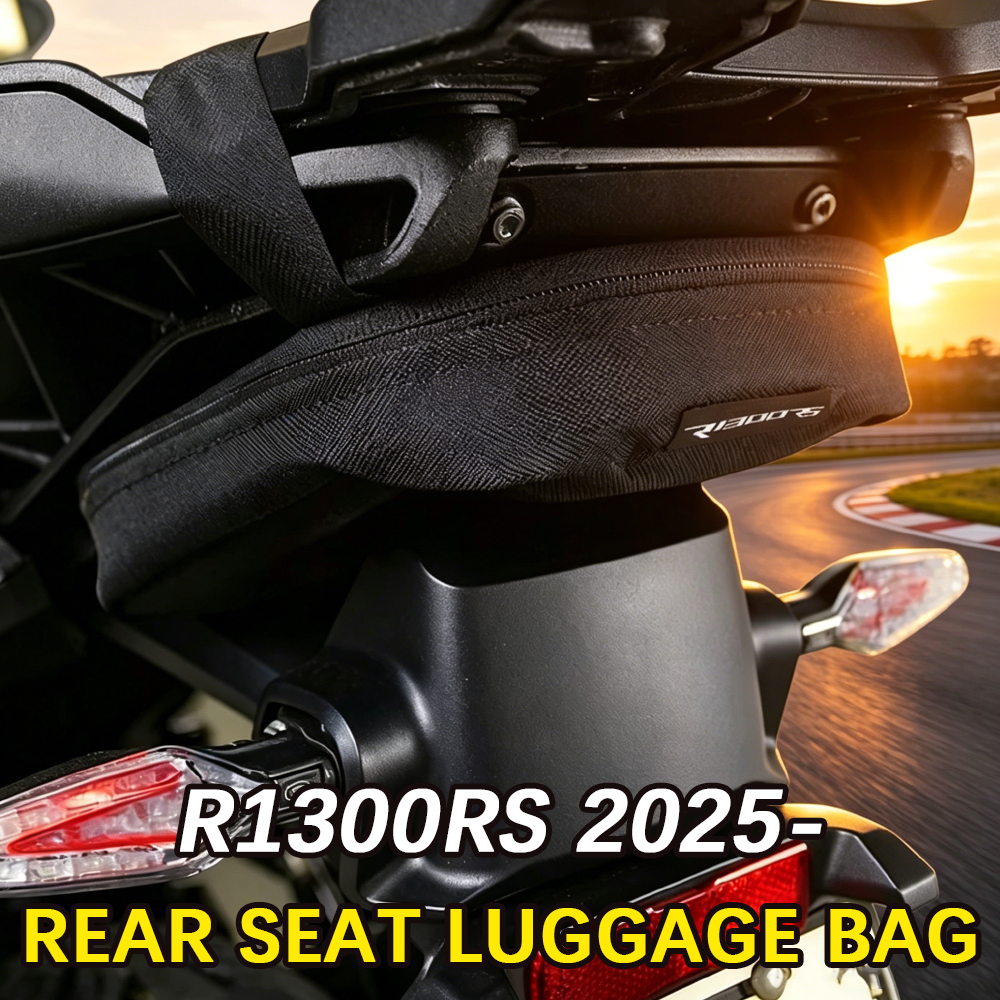 Bmw R 1300RS 荷物ラックツールバッグパニアトランクバッグ 2025-R 1300 RS リア防水テールサドルバッグ R1300RS アクセサリー