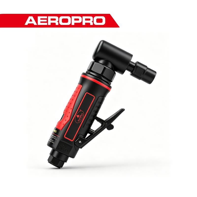 Aeropro AP17315 1/4 ''空気動力アングルグラインダーエアアングルダイグラインダー研削切断研磨 90 度 20000 RPM