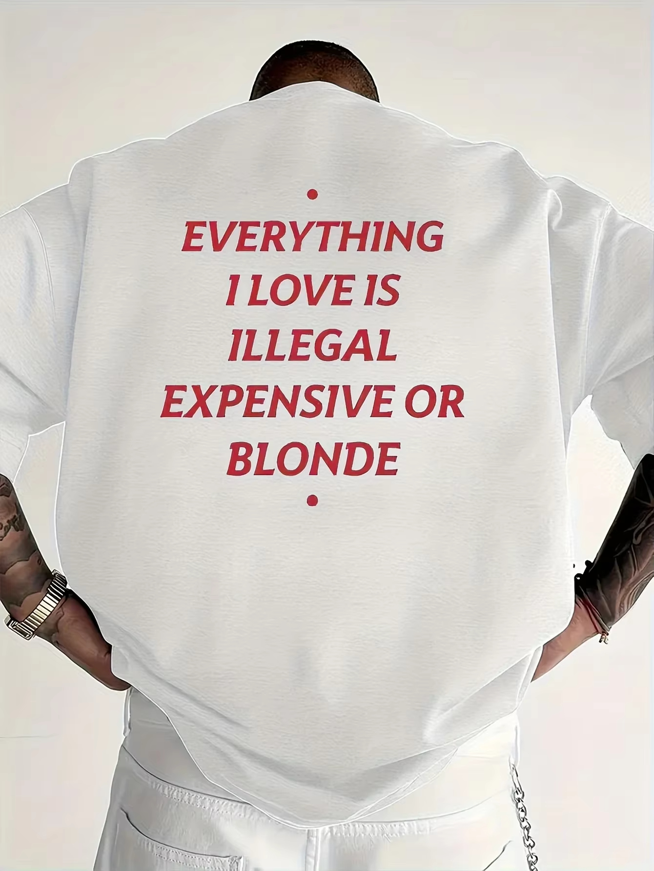 2026 新しいおかしいすべて私が愛は違法男性通気性プリント半袖ストリートメンズ Tシャツトップ