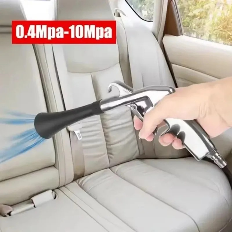 1 PC トルネードオートディテールダストブロワーガン高圧空気圧スプレーツール車内クリーニング用
