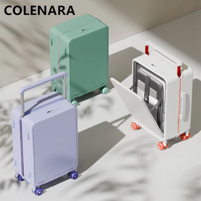 COLENARA 20 インチ搭乗ボックス ABS PC 荷物 24 インチ学生トロリーケースメンズパスワードボックスユニバーサルホイールローリングスーツケース