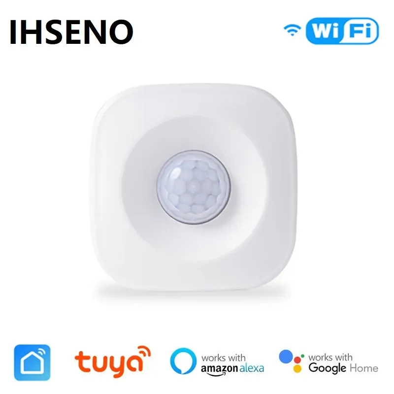 Tuya WIFI スマート PIR モーションセンサー検出器動きセンサースマートライフ APP ワイヤレスホームオートメーションシステム経由 Alexa Google ホーム