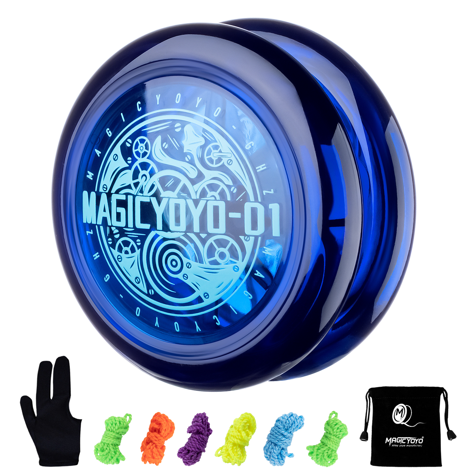 MAGICYOYO ルーピングヨーヨー D1、子供用初心者向けプラスチック製レスポンシブヨーヨー