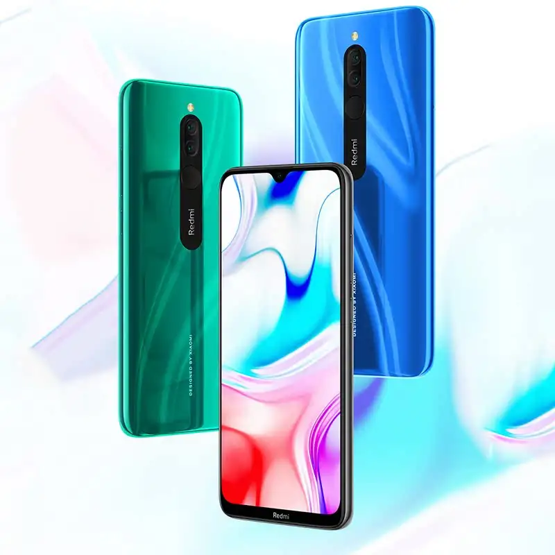 オリジナル Xiaomi Redmi 8 4GB 64GB 4700 mAh スマートフォンデュアル SIM 6.22 ''12MP 2MP 8MP Snapdragon 439 オクタコア 4G LTE 携帯電話