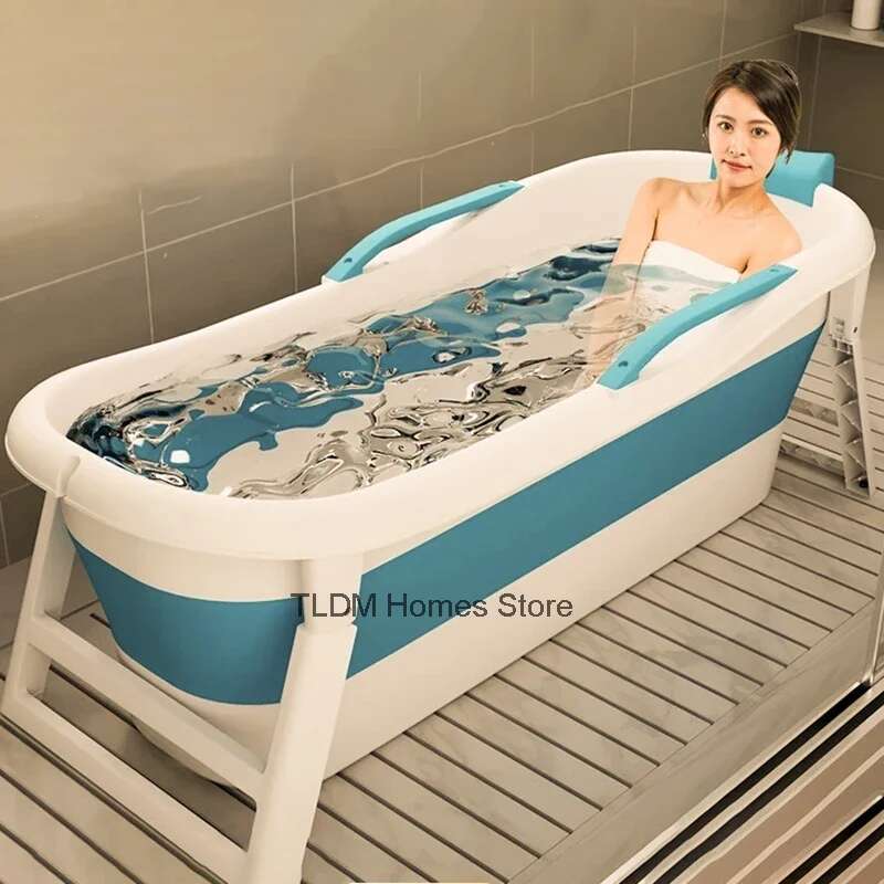 北欧ポータブル浴槽折りたたみ浴槽フルボディ大人の大型浴槽大人家庭用子供用肥厚バスビデ B