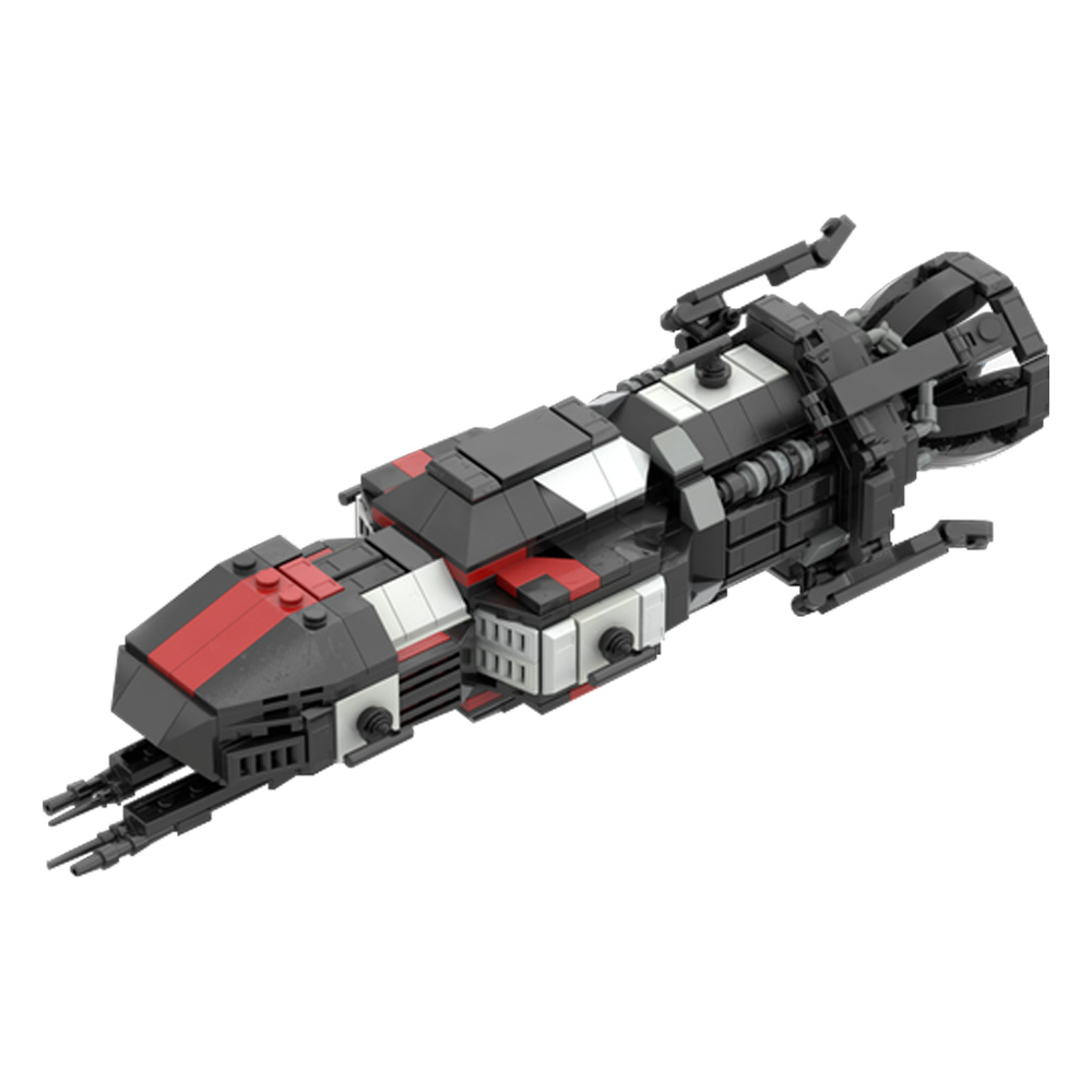 MOC-233717 ロシナンテ S4 ビルディングブロックモデルエクスパンスミニロシナンテ S4 宇宙船レンガ組立おもちゃ子供の誕生日プレゼント