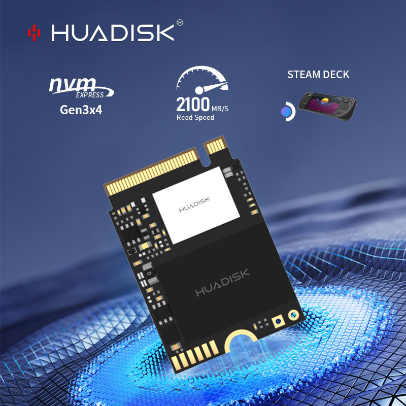 HUADISK M2 NVME 2230 SSD 256GB 512GB 1TB ソリッドステートディスク M.2 ハードドライブ Steam Deck Microsoft Surface Laptop 3 / 4 / PRO