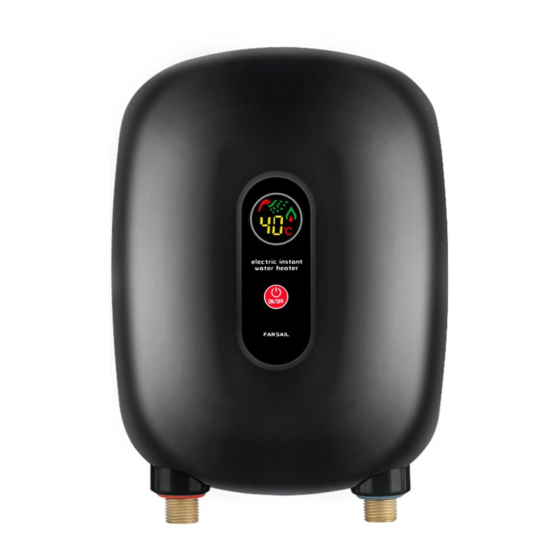 220V 固定周波数給湯器タンクレスインスタント給湯器家庭用浴室キッチン高速加熱