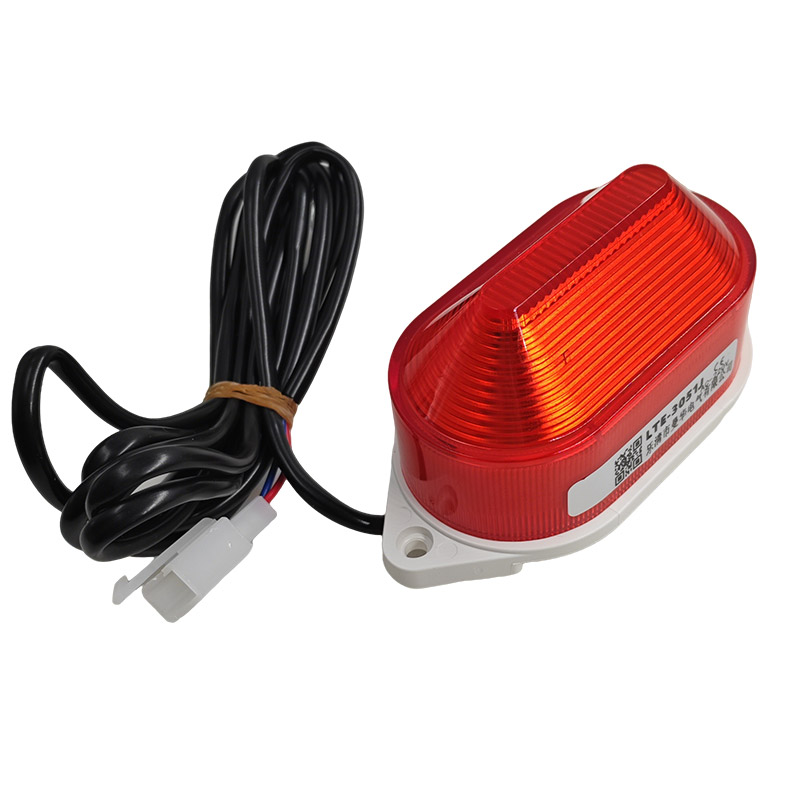 2 個防水 IP68 高輝度 LED ストロボ警告灯ブザー 12V 24V 220V アラームインジケータランプ N-3051J