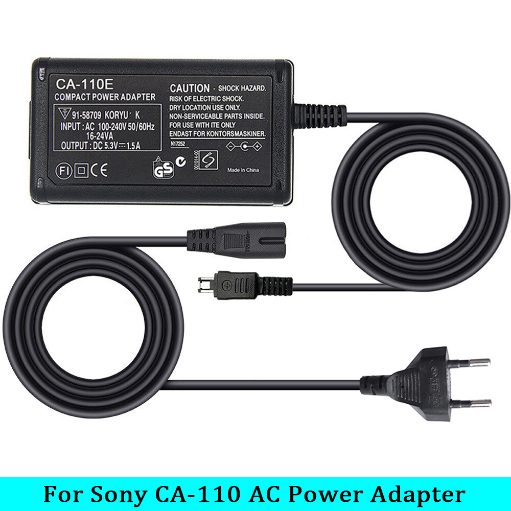 CA-110 AC 電源アダプタ CA110 充電器 Canon VIXIA HF R200 R20 R21 M500 M50 M52 R300 R30 R32 LEGRIA HF R26 R28 R206 ビデオカメラ用