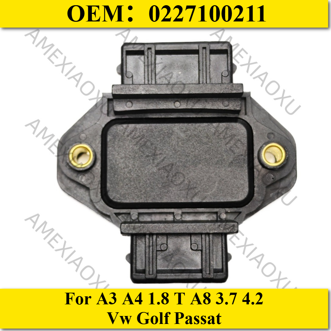 1PC OEM：0227100211 A3 A4 1.8 T A8 3.7 4.2 Vw ゴルフパサート新カーアクセサリー高品質点火制御モジュール