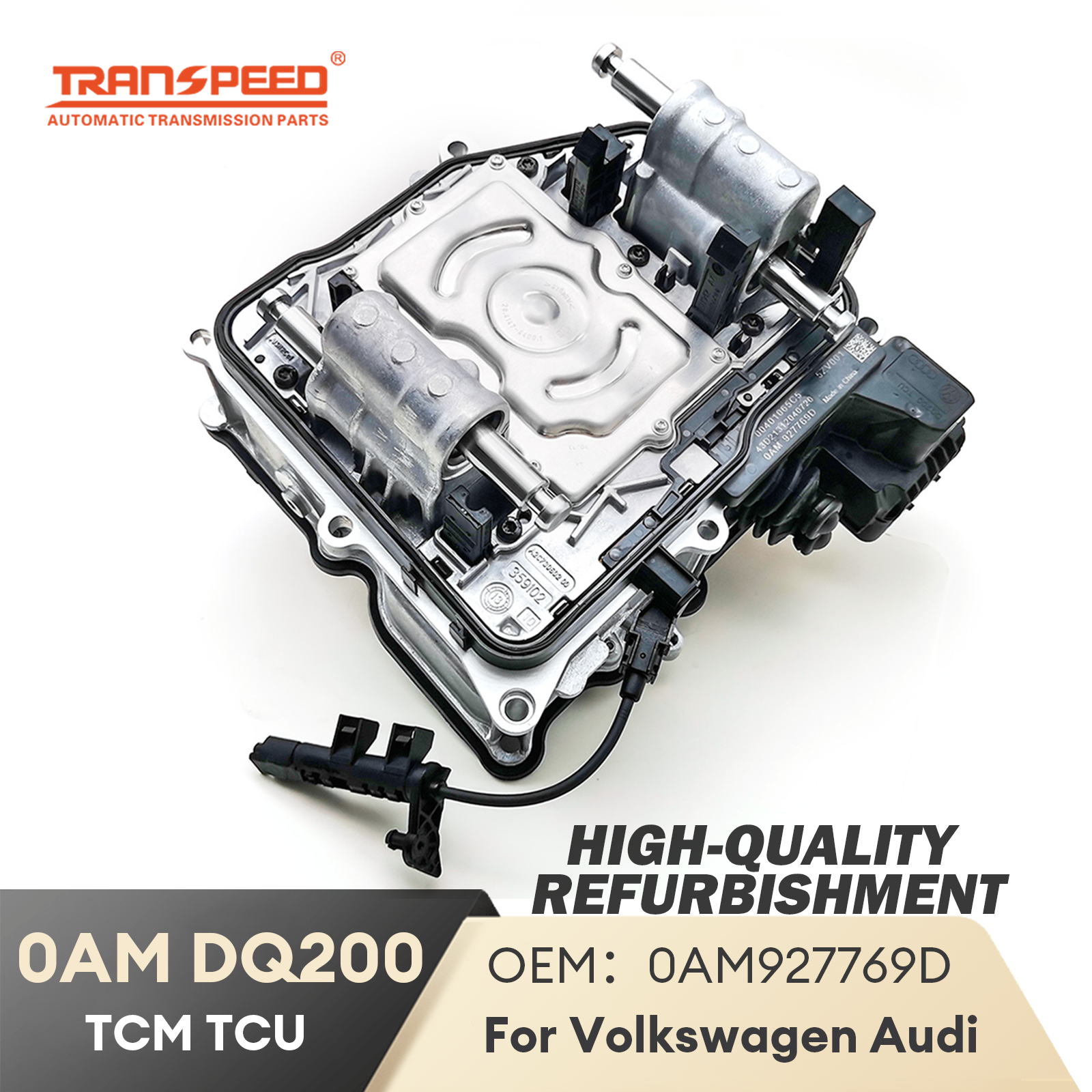 TRANSPEED 0AM DQ200 DSG オートトランスミッションメカトロニック 0AM 325 065 S バルブボディ TCU 0AM927769D フォルクスワーゲンアウディシュコダ用