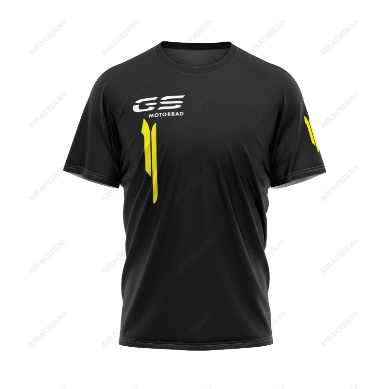Bmw GS ナイトオートバイモータースポーツ夏 Motorrad チームスーパーバイクレーシングカーエンデューロ Tシャツメンズショート速乾ジャージ