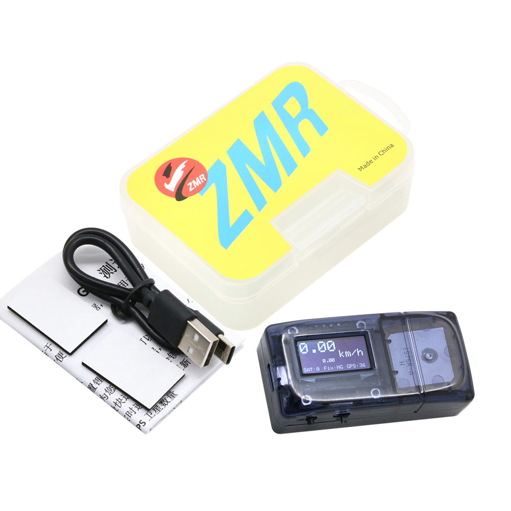ZMR GPS 速度検出器スピードメーター RC 飛行機ドローン車屋外移動物体ピギーバック速度測定