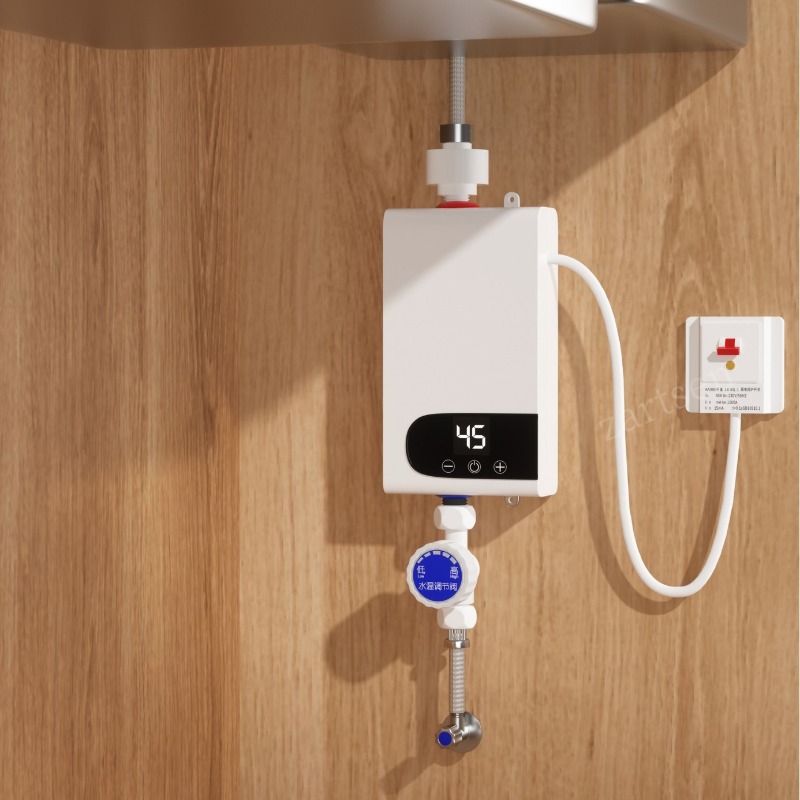 タンクレス給湯器電気 5500 ワットインスタントシャワー加熱キット電気温水加熱セット浴室シャワールーム Toliet
