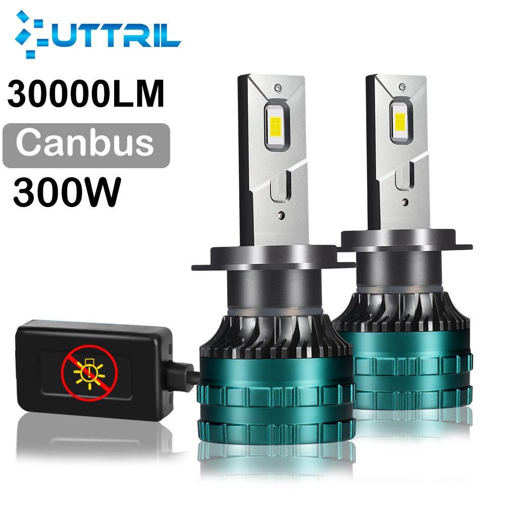 Canバス車のLEDヘッドライトH4 LED H7 LED H8 H9 H11 H1 9005 HB3 9006 HB4オートLEDランプフォグバルブCSPチップ300W 30000LM 6000K 12V