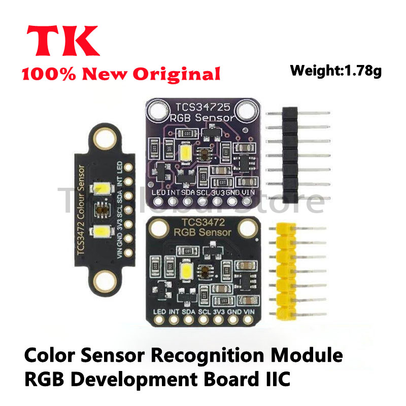 TK 1 個〜 10 個 TCS34725 TCS3472 カラーセンサー認識モジュール RGB 開発ボード IIC Arduino STM32 実験室用