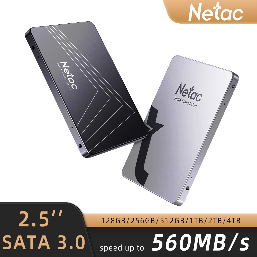 Netac SSD SATAIII 2.5 インチ SSD 4 テラバイト 2 テラバイト 1 テラバイト 512 ギガバイト PC ハードディスク 128 ギガバイト 256 ギガバイト HD デスクトップソリッドステートドライブ N530S