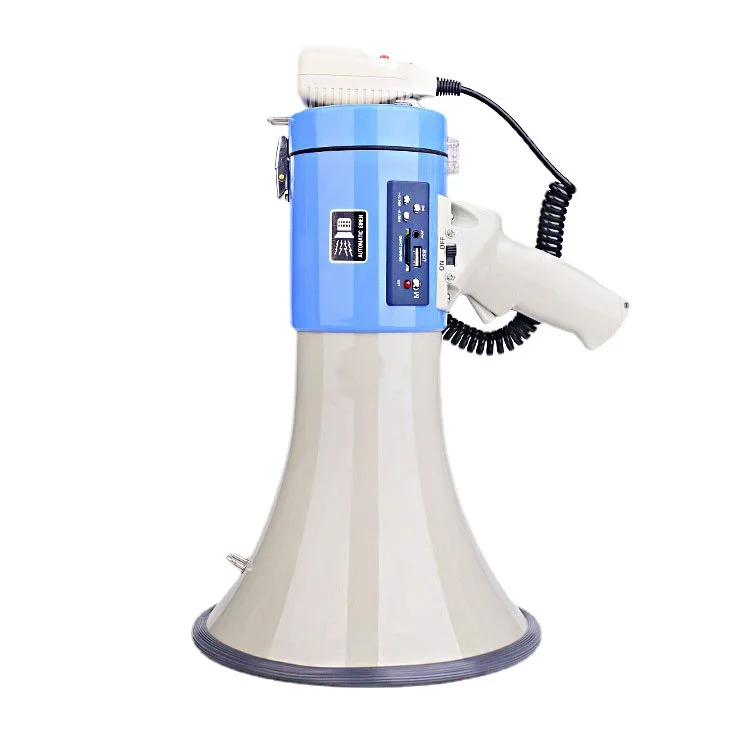 大型アンプ USB充電式スピーカー ハイパワー50W ハンドヘルドアンプスピーカー