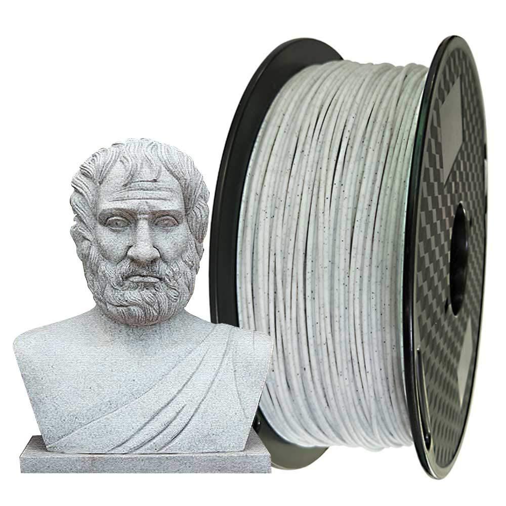 大理石 PLA 3D プリンタフィラメント 1.75 ミリメートル 250 グラム 500 グラム昇華押出フィラメントストーンカラーテクスチャ 3D 印刷材料