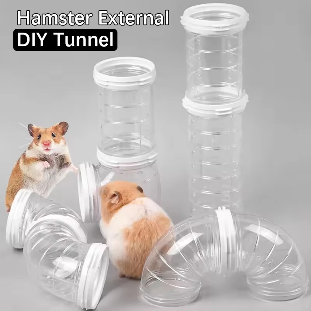 パイプラインアクセサリー DIY セットハムスターケージ改修外部パイプライントンネル小型ペット用品おもちゃ