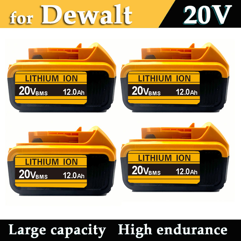 12.0Ah Dewalt 20V 充電式バッテリー Dewalt コードレスドライバードリルネジガンレンチインパクト電池 DCD790 DCB200