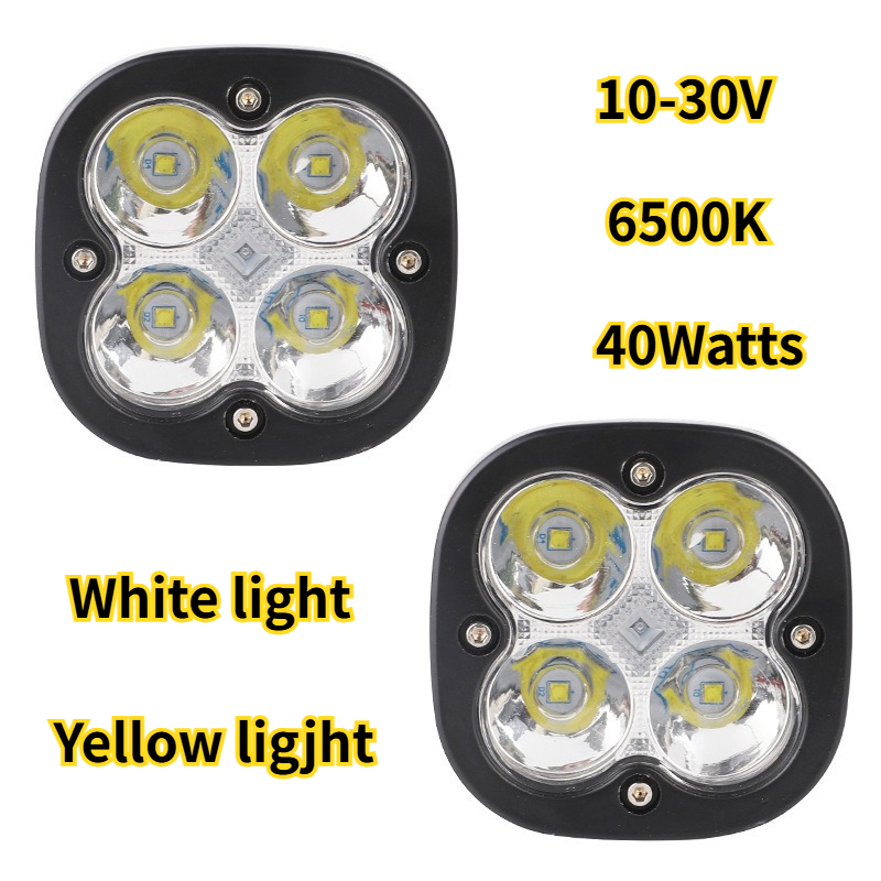 3 インチ LED ワークライト 12V 24V 40W スポットフラッドコンボビーム LED ヘッドライトドライビングフォグライトオフロードトラック SUV ATV UTV UTE モト