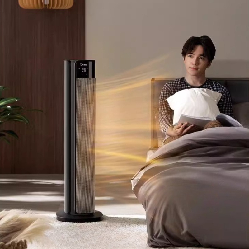 ホーム垂直グラフェンヒーター 3 秒高速加熱インテリジェントタイミング音声リモコン電気ヒーター浴室暖かいファン