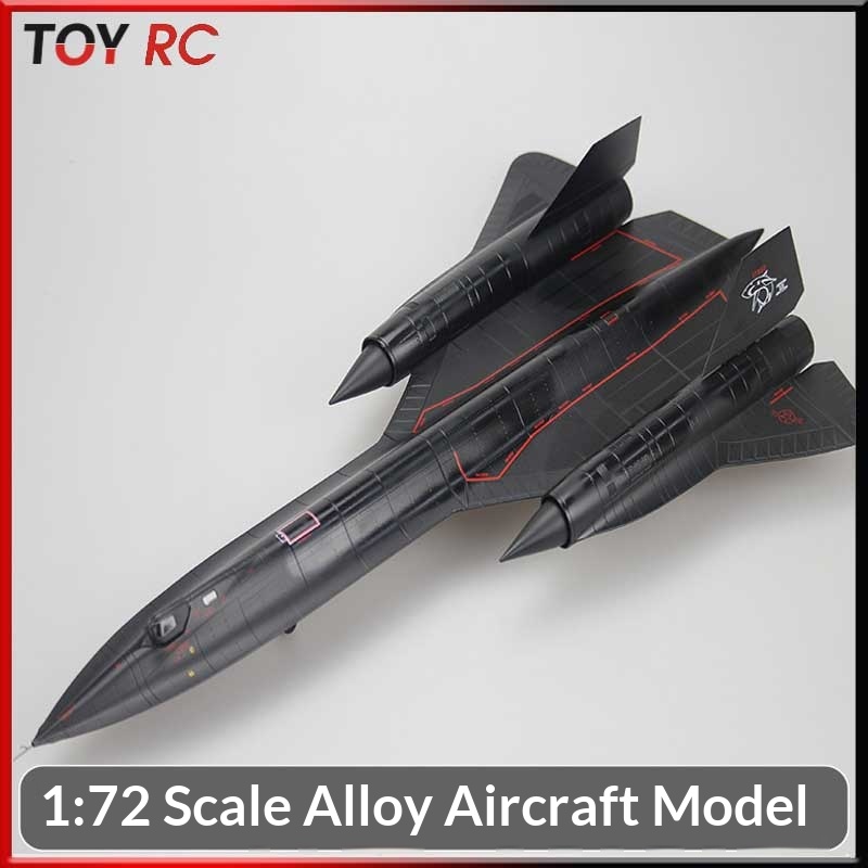 1/72 スケール合金戦略偵察機 Sr-71 米国空軍 Sr71 ブラックバードモデル戦闘機おもちゃ子供のギフトコレクション