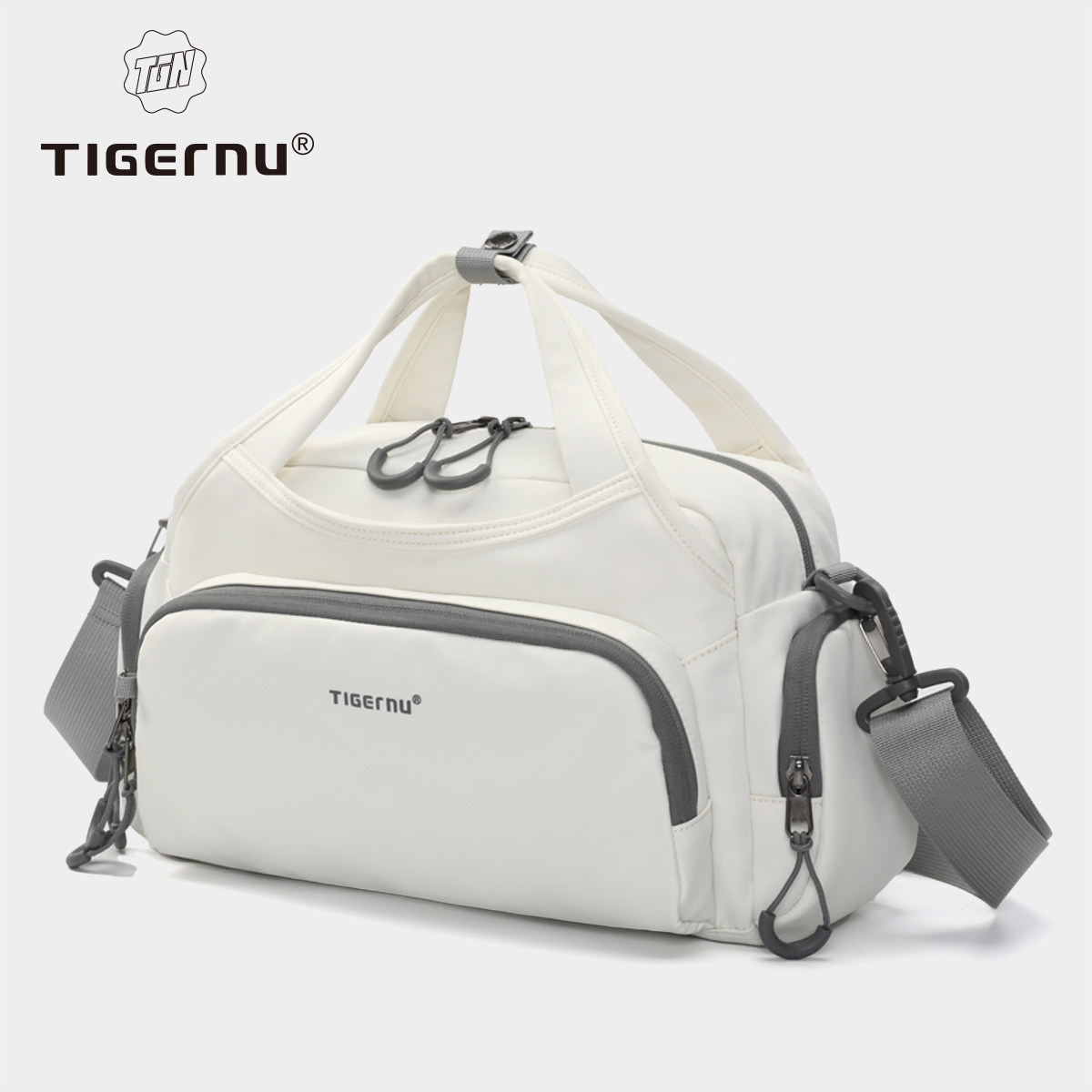 Tigernu 女性ショルダーバッググリルハンドバッグ女性バッグスポーツクロスボディバッグ通勤パックスリングバッグ女性のバッグナイロントートバッグ