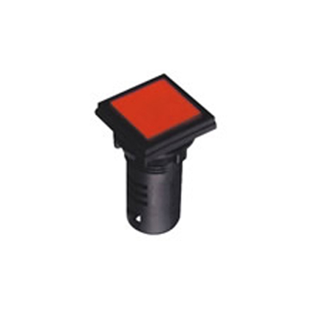 ABILKEEN 20 ピース/ロット AD16-22F スクエアヘッド LED インジケータライト 22 ミリメートルパネルマウント信号ランプ赤緑黄青白