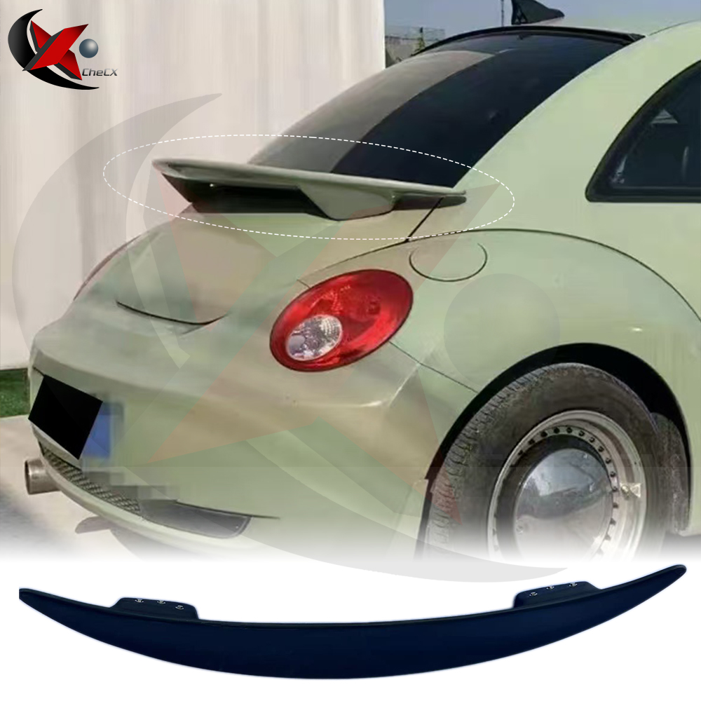 Vw ビートルスポイラー高品質炭素繊維 FRP 材料車のリアウイングスポイラーフォルクスワーゲンビートルスポイラー 1998-2010