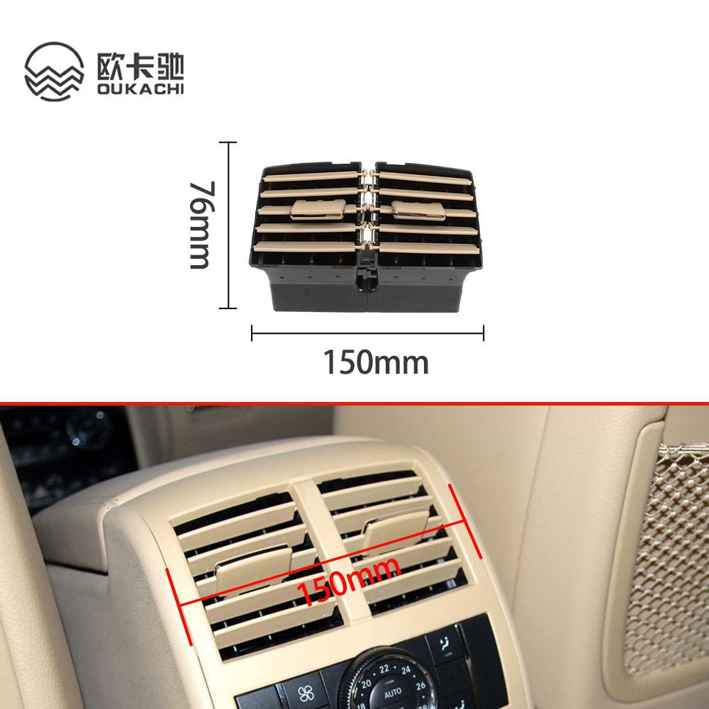 1648300454 車内リアエアコン Ac ベントグリル出口アセンブリメルセデスベンツ W164 ML GL 300 350 450 500