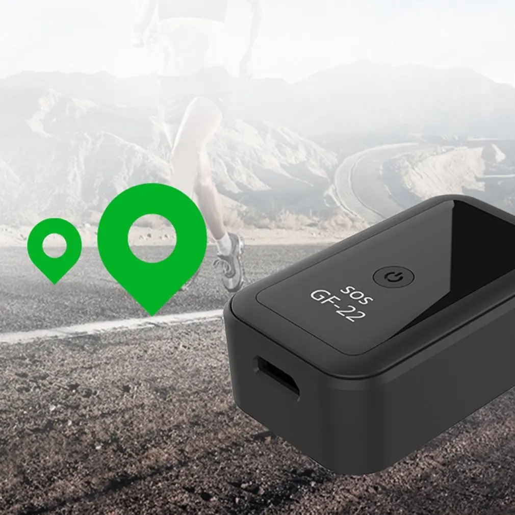 ミニ GF 22 GPS カートラッカーリアルタイム追跡盗難防止紛失防止ロケーター強力な磁気マウント SIM メッセージポジショナー