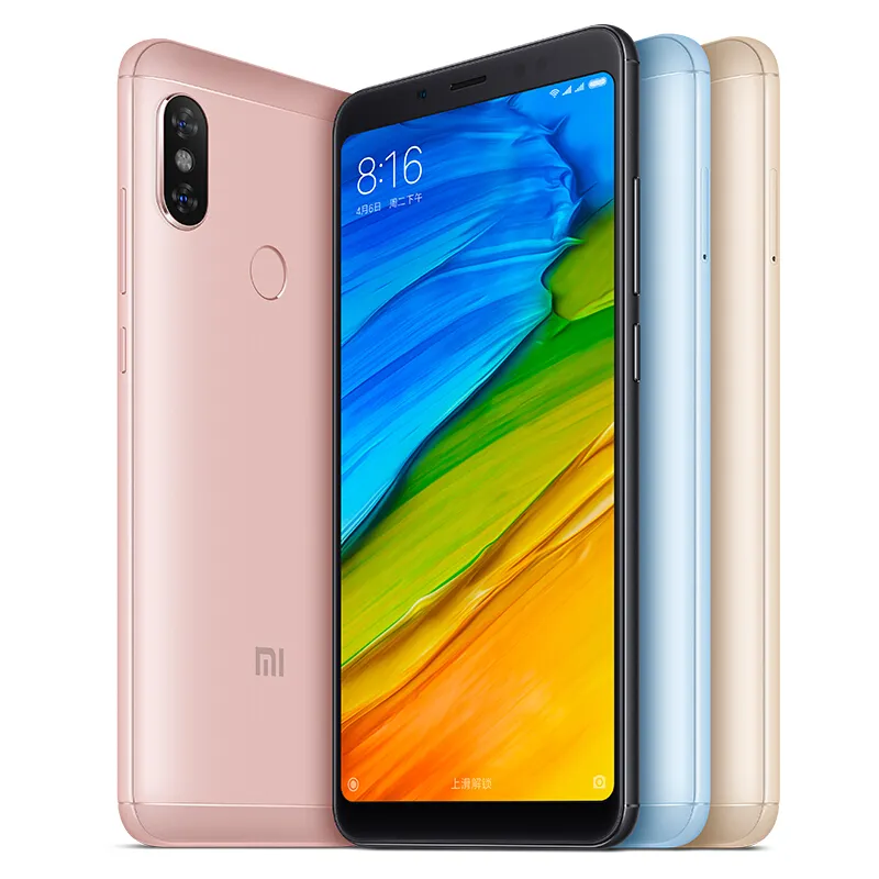オリジナル Xiaomi Redmi 注 5 6 ギガバイト 128 ギガバイトデュアル SIM 5.99 ''携帯電話 12MP 5MP 13MP Snapdragon 636 オクタコア 4 グラム携帯電話