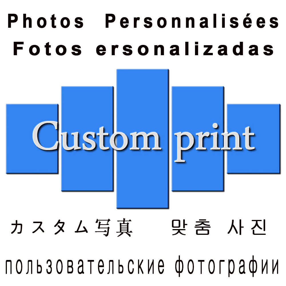 ドロップシッピング 5 パネルキャンバスアート壁の装飾絵画カスタム家族写真アニメポスター映画画像現代家の装飾フレーム