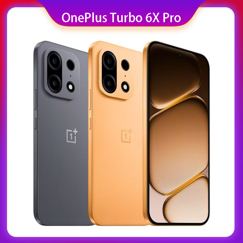 新しい中国バージョンロック解除 OnePlus Turbo 6X Pro 6.78 インチ AMOLED 144Hz MTK Dimensity7400 SUPER 50MP 8000Mah 80W NFC Google