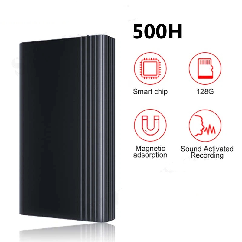 500時間音声起動レコーダーディクタフォンオーディオサウンド起動デジタルプロフェッショナルマイクロフラッシュドライブ秘密音声録音