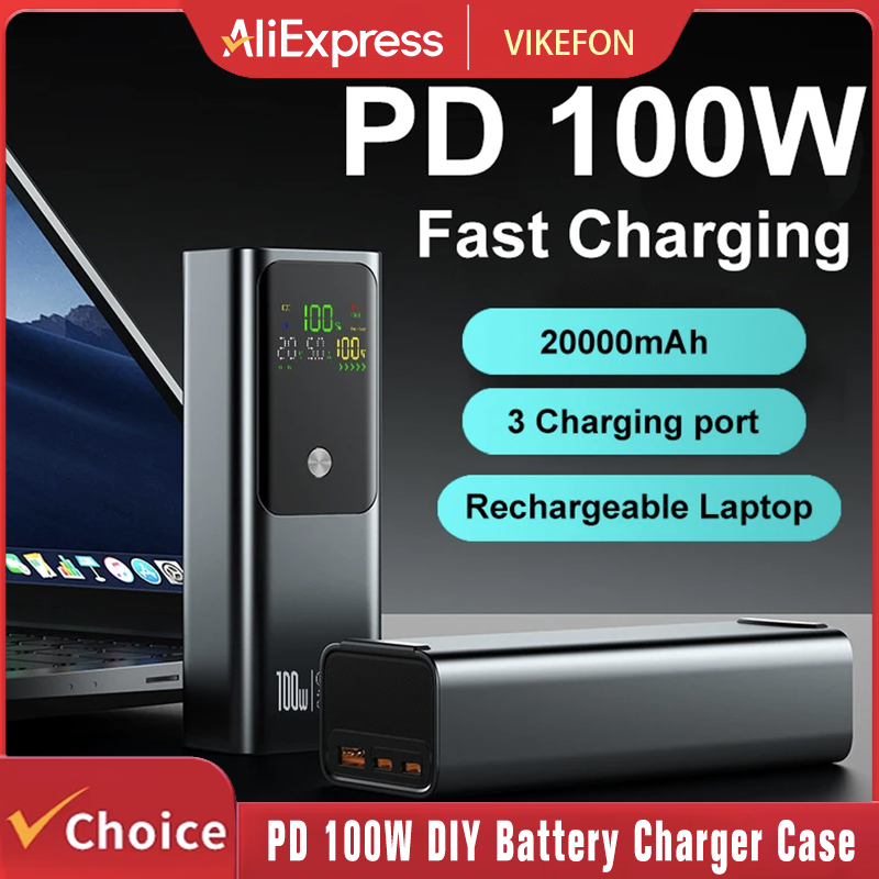 20000mAh 外部バッテリー PD100W パワーバンク高容量急速充電ポータブル充電器パワーバンクラップトップ IPhone 16 Xiaomi 用