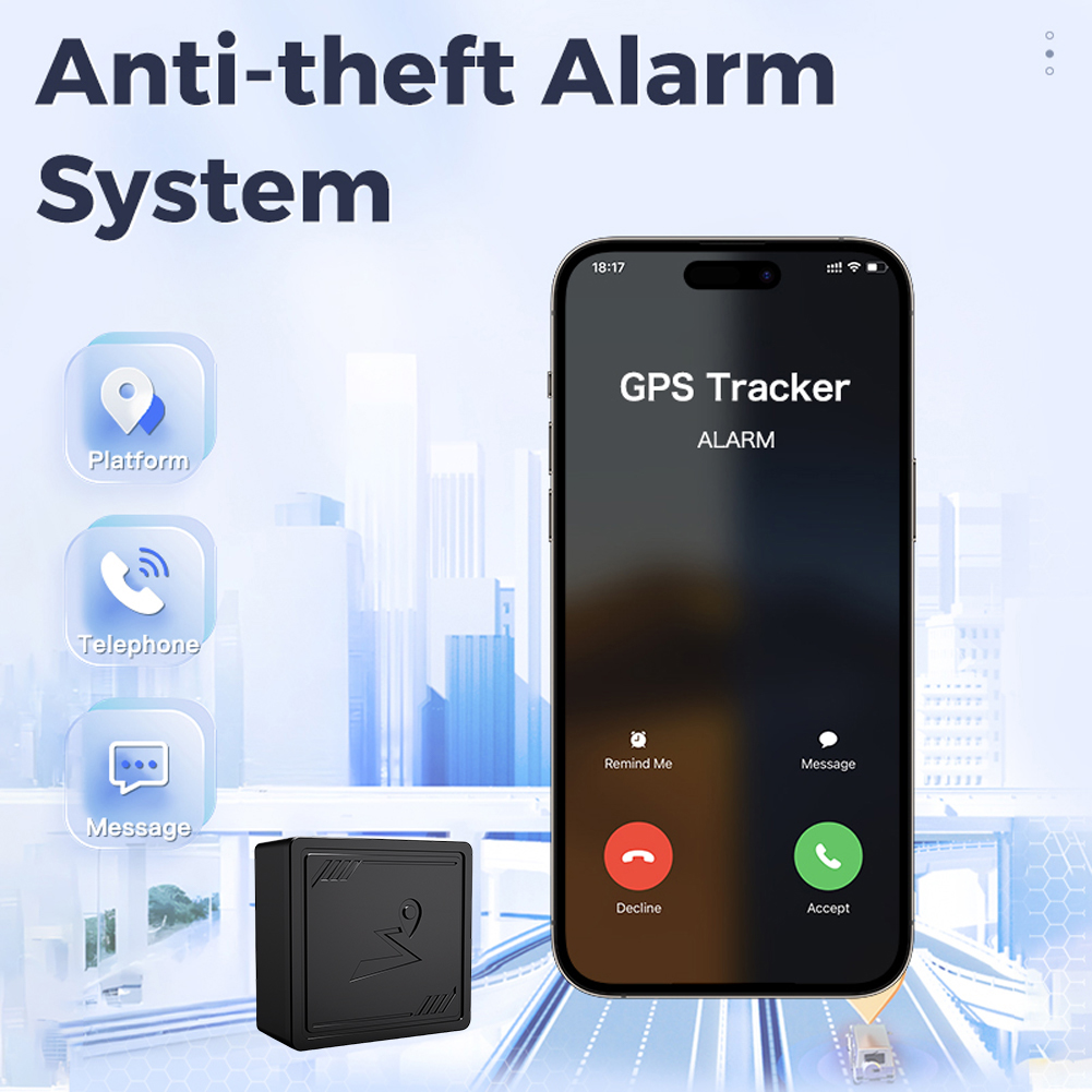 アプリ付き 4G GPS トラッカー 小型車両 GPS ロケーター 車両用紛失防止記録追跡デバイス
